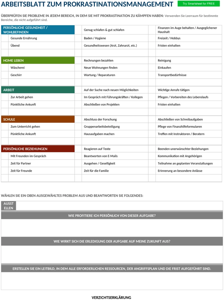 prokrastination-management-arbeitsblatt