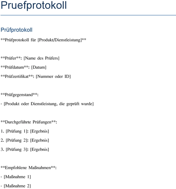 pruefprotokoll-fuer-qualitaetsmanagement