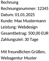 rechnung-vorlage