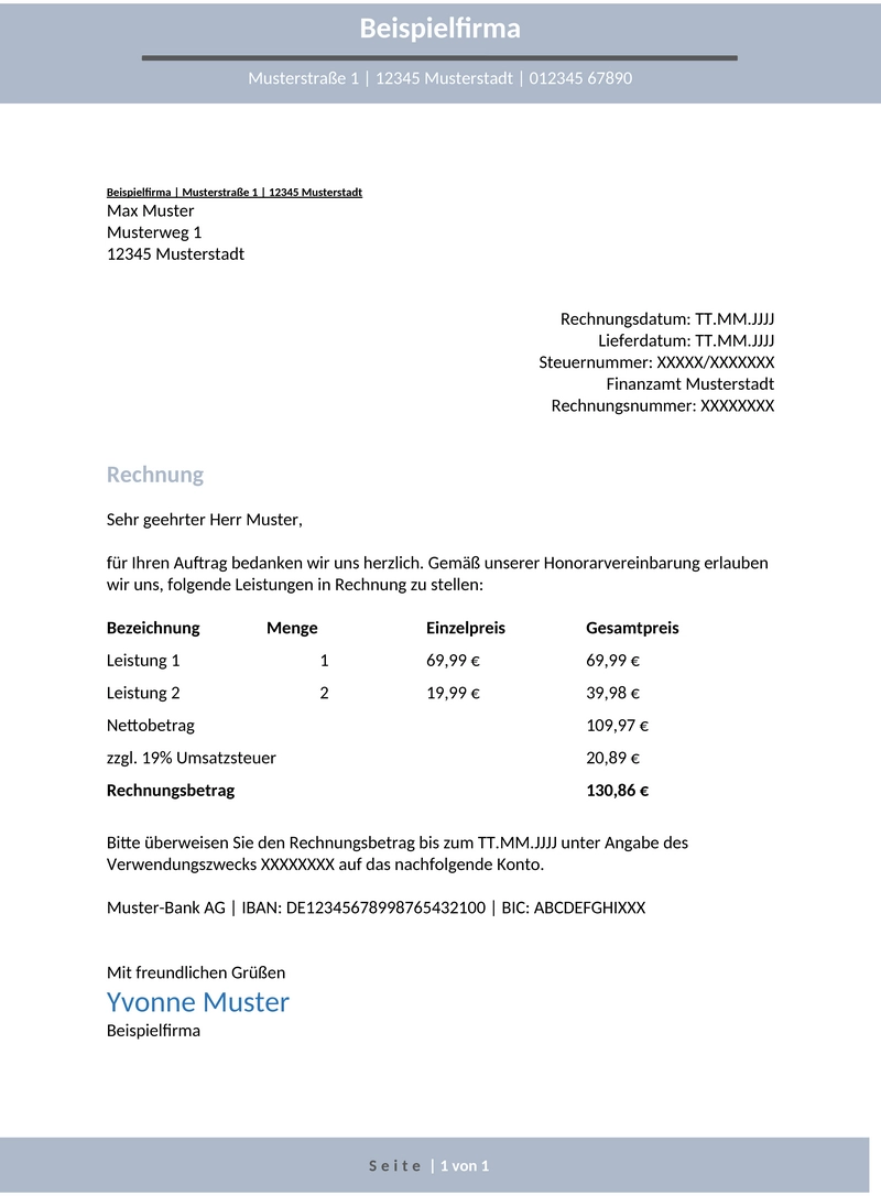 rechnung-vorlage