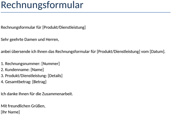 rechnungsformular-professionell