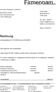 rechnungsvorlage-fuer-kleinunternehmer