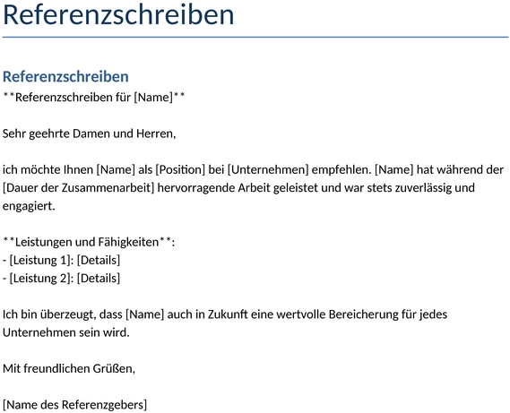referenzschreiben-bewerbung