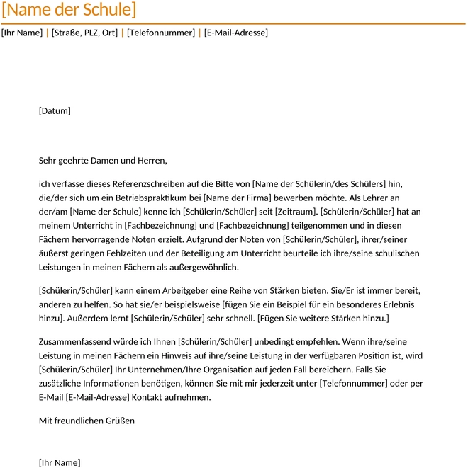 referenzschreiben-fuer-schueler