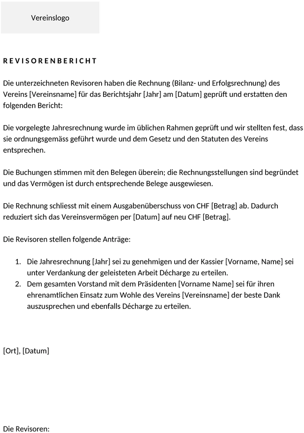 revisorenbericht-vorlage
