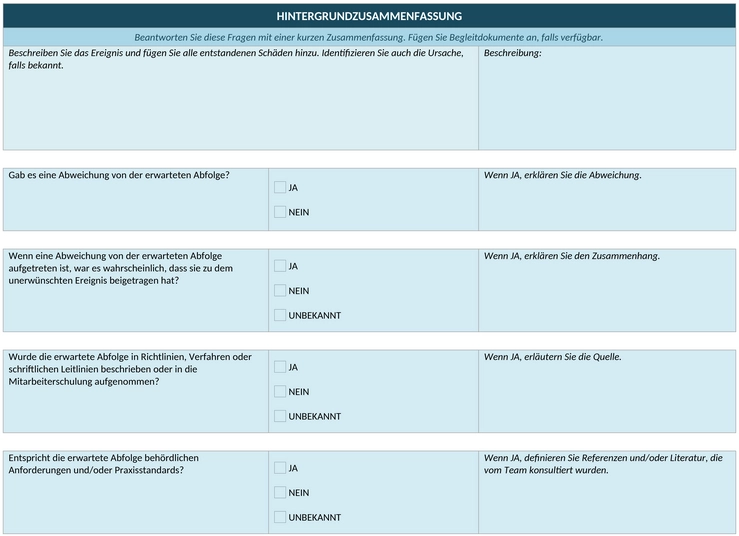 root-cause-analyse-vorlage-word
