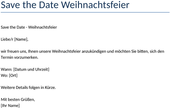 save-the-date-weihnachtsfeier