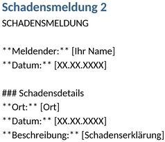 schadensmeldung-formular