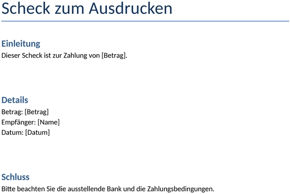 scheck-ausdrucken-vorlage
