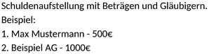 schulden-uebersicht