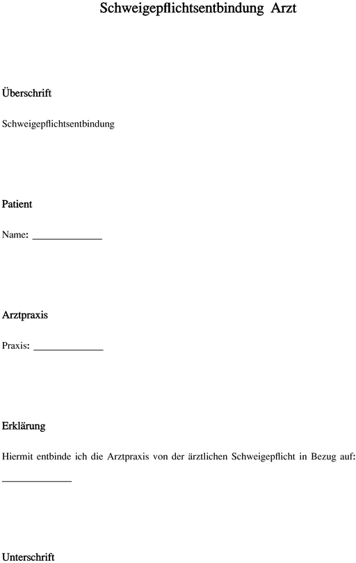 schweigepflichtsentbindung-arzt-unterlagen-erstellen