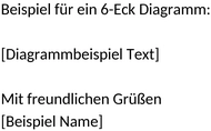 sechseck-vorlage