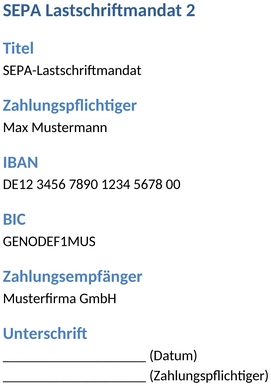sepa-lastschriftmandat