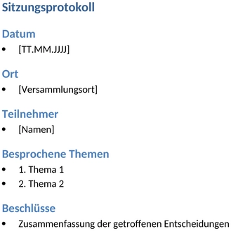 sitzungsprotokoll-vorlage