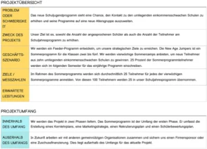 six-sigma-projektcharta-gemeinnuetziges-projekt