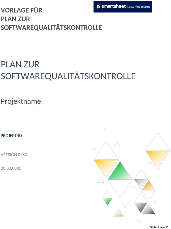 software-qualitaetskontrollplan