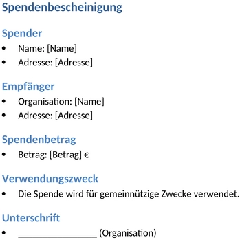 spendenbescheinigung-verein