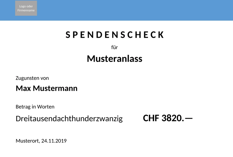 spendencheck-vorlage