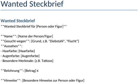 steckbrief-vorlage