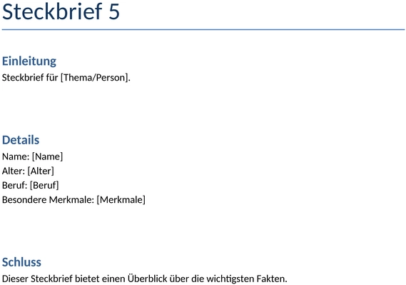 steckbrief-vorlage
