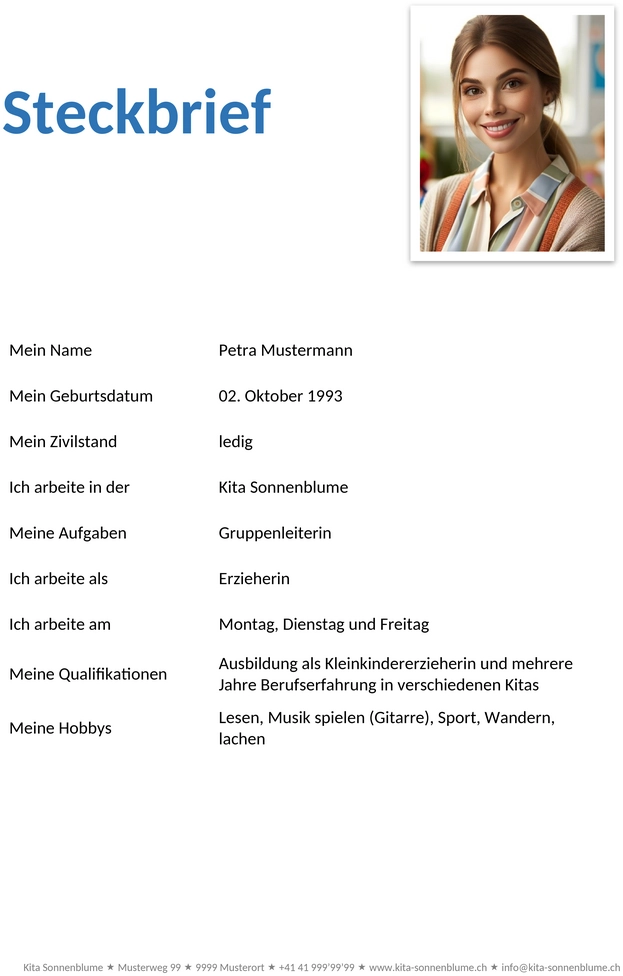 steckbrief-vorlage-kindertagesstaette