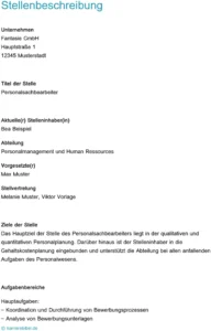 stellenbeschreibung-personal-sachbearbeiter-vorlage