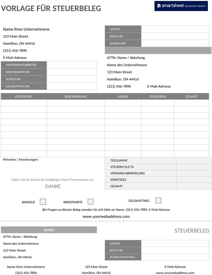steuerbeleg-vorlage-word