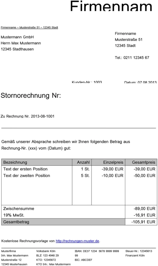 stornorechnung-vorlage-fuer-professionelle-geschaeftskommunikation