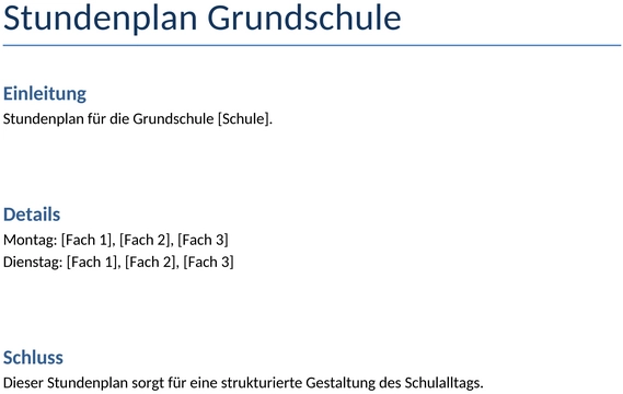 stundenplan-grundschule