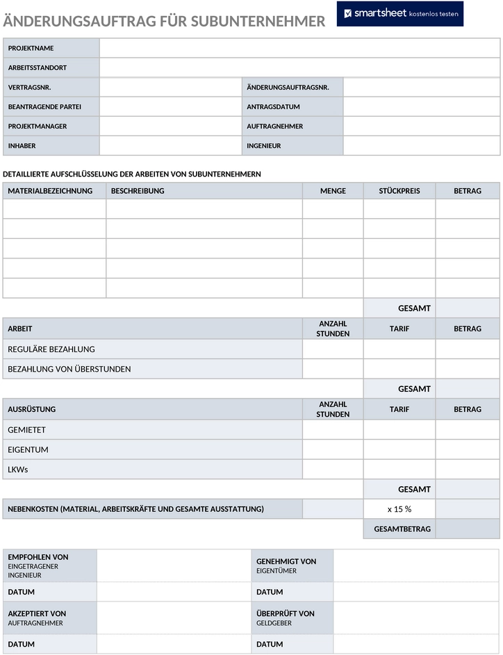 subunternehmer-aenderungsauftrag-vorlage