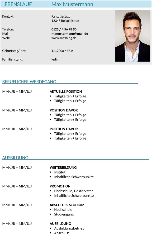 tabellarischer-lebenslauf-vorlage-word