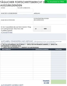 täglicher-fortschrittsbericht-auszubildenden-verwaltung-organisation