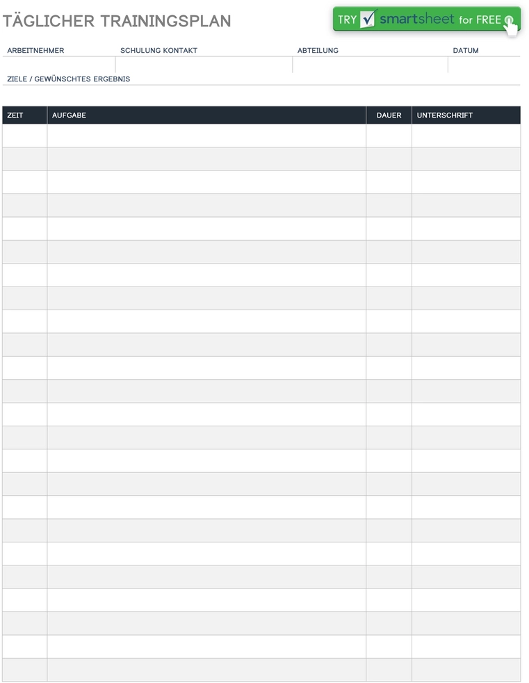 täglicher-trainingsplan-fitness-organisation