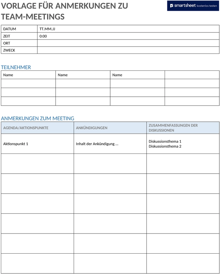 team-meeting-notizen