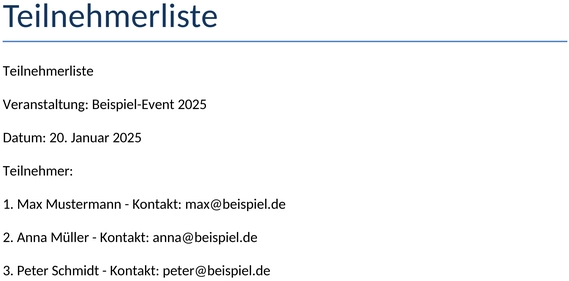 teilnehmer-liste
