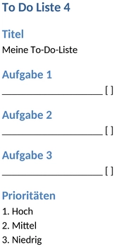 to-do-liste-vorlage