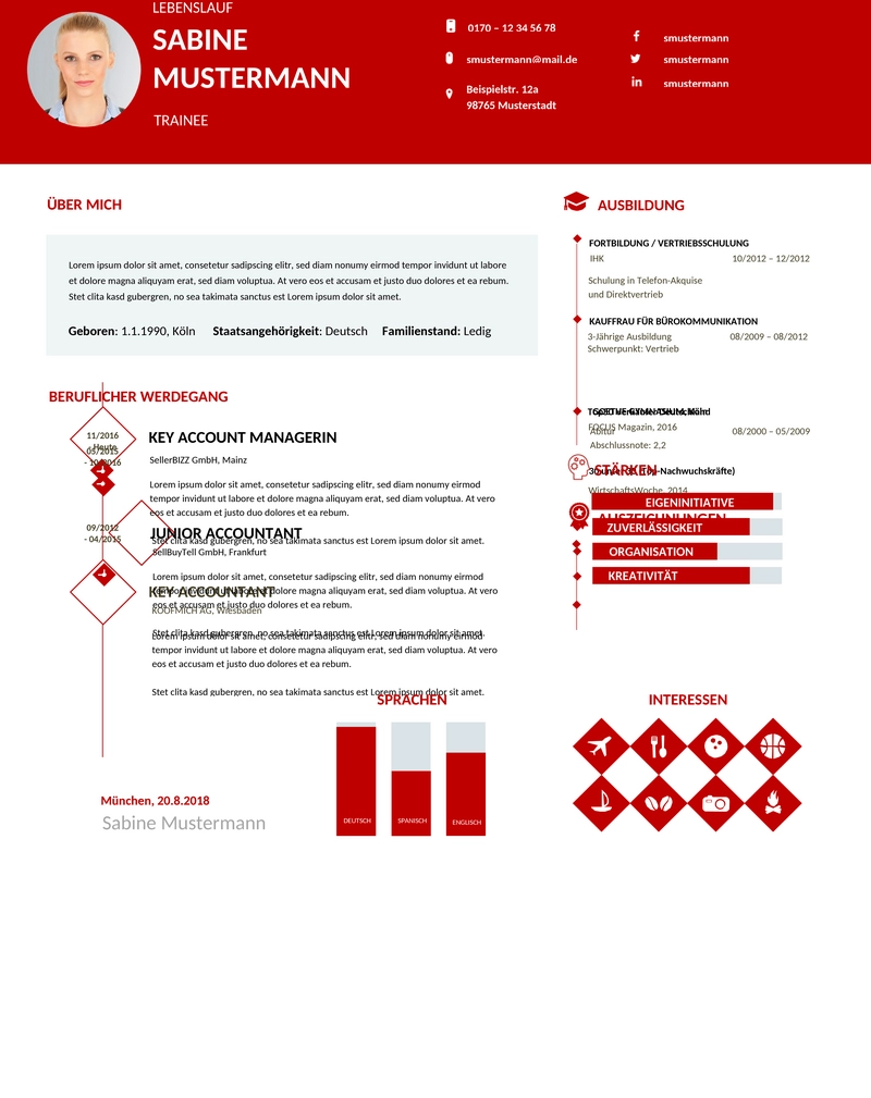 trainee-lebenslauf-muster-word-vorlage