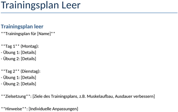 trainingsplan-word-vorlage