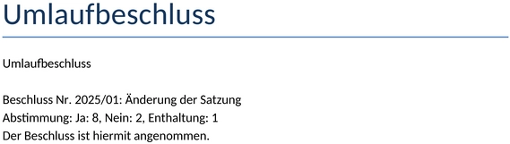 umlaufbeschluss-vorlage