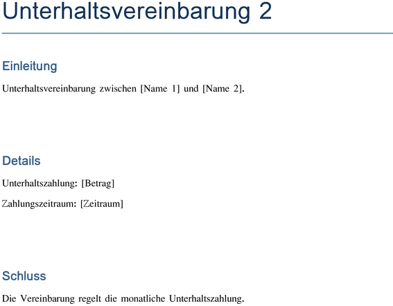 unterhaltsvereinbarung-fuer-private-finanzielle-regelungen