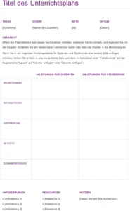 unterichtsplan-fuer-unterrichtsgestaltung-mit-ziele-informationen-aktivitaeten-zusammenfassung