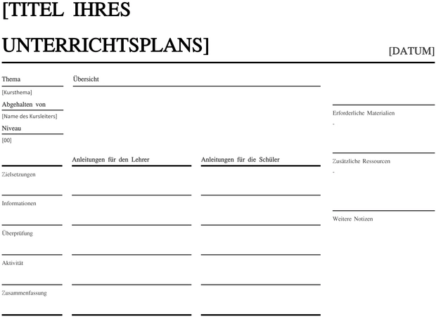 unterrichtsplan-vorlage-fuer-den-unterricht-gestalten