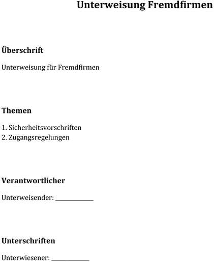 unterweisung-fremdfirmen-sicherheitsvorschriften-zugangsregelungen