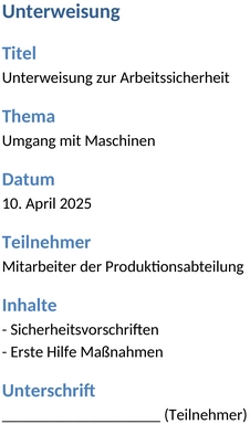 unterweisung-vorlage