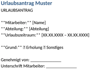 urlaubsantrag-muster