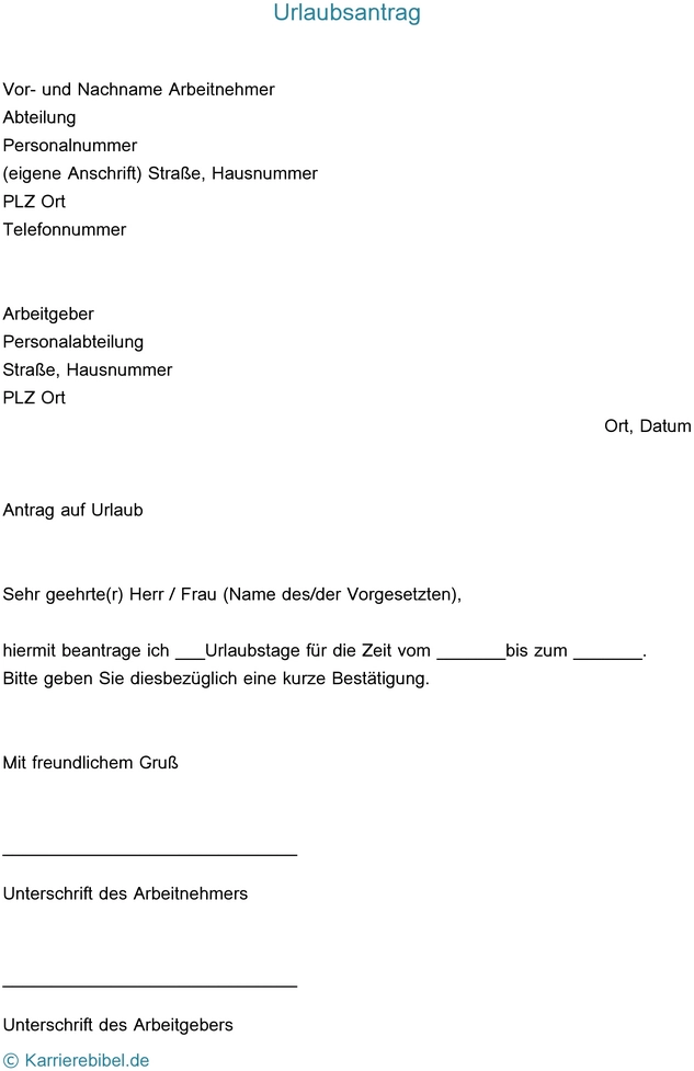 urlaubsantrag-vorlage-fuer-arbeitnehmer