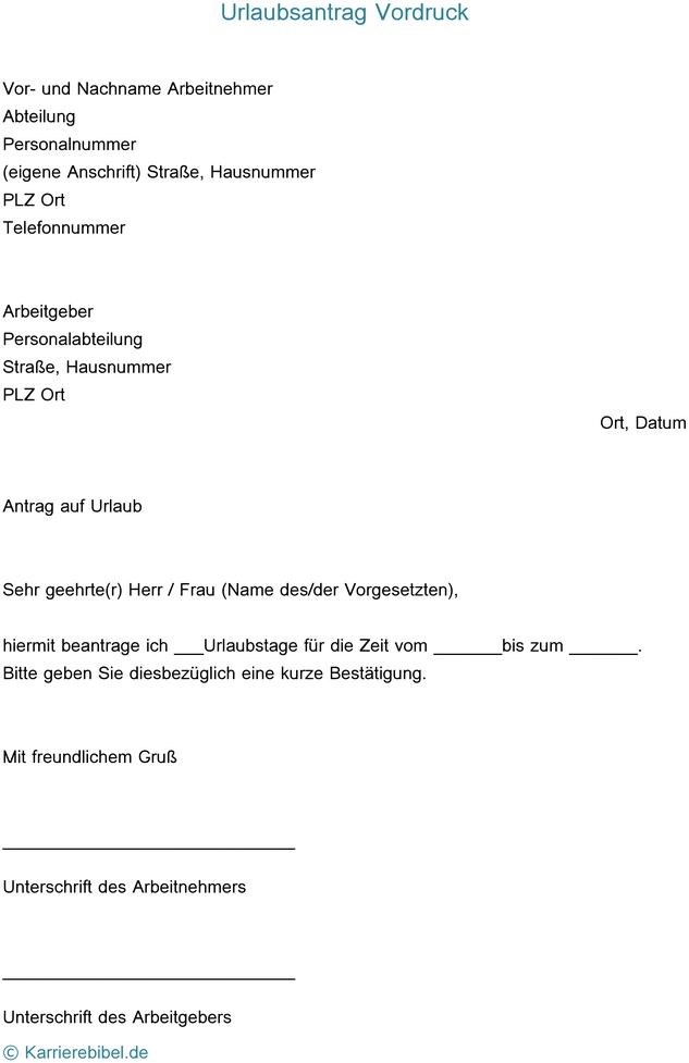 urlaubsantrag-vorlage-fuer-arbeitnehmer