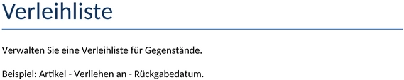 verleih-liste