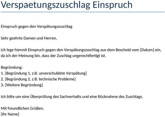 verspaetungszuschlag-einspruch