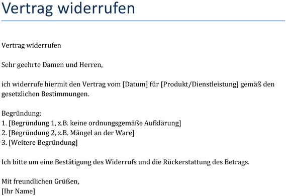 vertrag-widerrufen-mit-gruenden-und-bestätigung